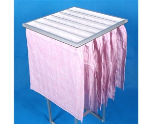 中效袋式過濾器_粉色